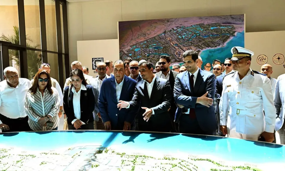 رئيس الوزراء يشهد فعاليات إطلاق شركة الديار القطرية أعمال تنفيذ المرحلة الأولى من مشروع ”علم الروم” بشراكة مصرية