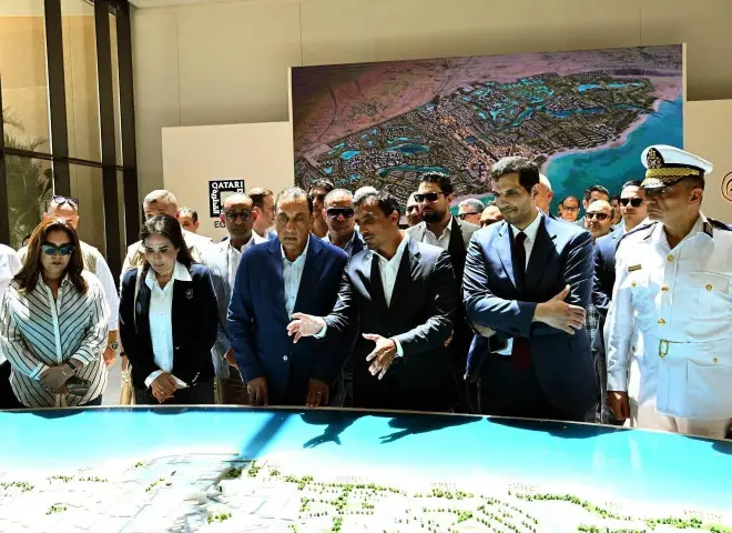 رئيس الوزراء يشهد فعاليات إطلاق شركة الديار القطرية أعمال تنفيذ المرحلة الأولى من مشروع ”علم الروم” بشراكة مصرية