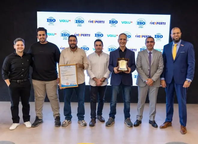 للعام الثاني على التوالي ڤاليو و iExperts تعلنان نجاح المراجعة الدورية لشهادتي ISO/IEC 27001 و ISO/IEC 27701