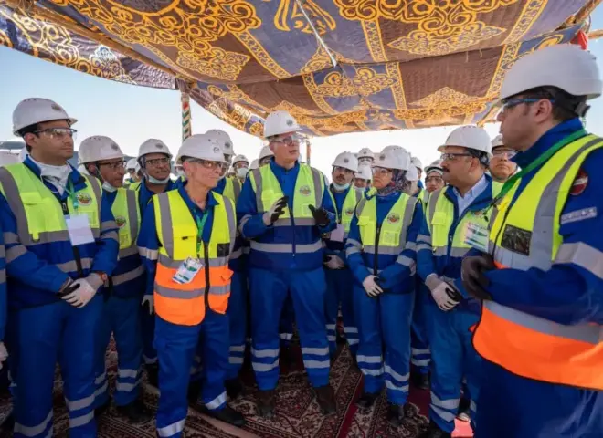 باستثمارات 658 مليون دولار.. وضع حجر الأساس لأول مجمع لإنتاج حامض الفوسفوريك بأبوطرطور