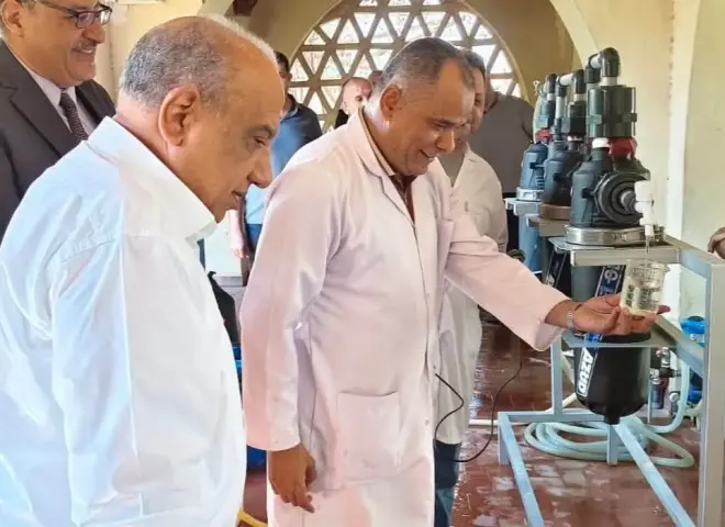 وزير الكهرباء يتفقد مركز البحوث النووية بهيئة الطاقة الذرية بمنطقة أنشاص