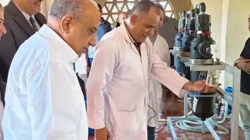 وزير الكهرباء يتفقد مركز البحوث النووية بهيئة الطاقة الذرية بمنطقة أنشاص