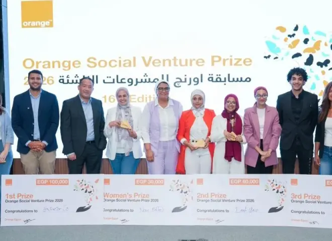 اورنچ مصر تدفع جيلًا جديدًا من رواد الأعمال نحو المنافسة العالمية وتتوج 3 شركات ناشئة في OSVP 2026
