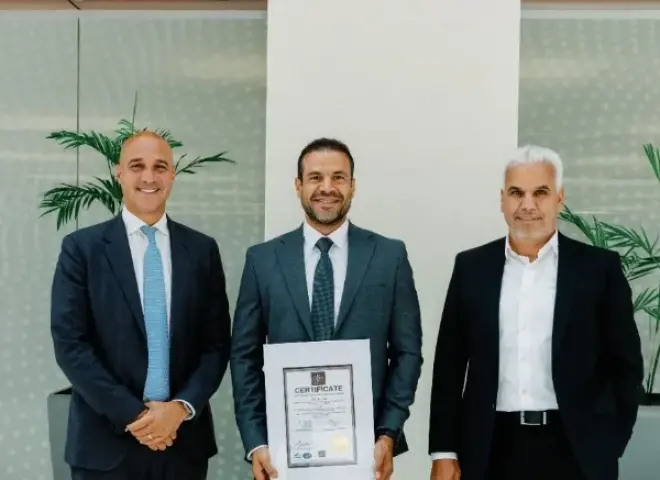 مجموعة إي اف چي القابضة تحصل على شهادة ISO 14001 تقديراً لالتزام الشركة بمعايير الإدارة البيئية والاستدامة