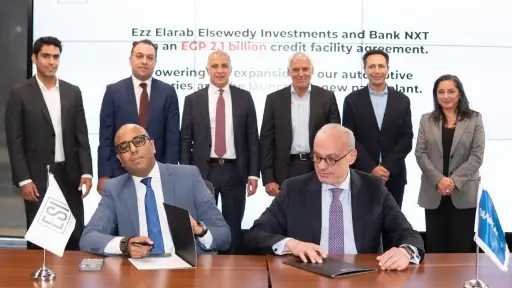 بنك نكست يوقع تسهيلات ائتمانية بقيمة 2.1 مليار جنيه مع «عز العرب السويدي» لتمويل التوسعات الصناعية