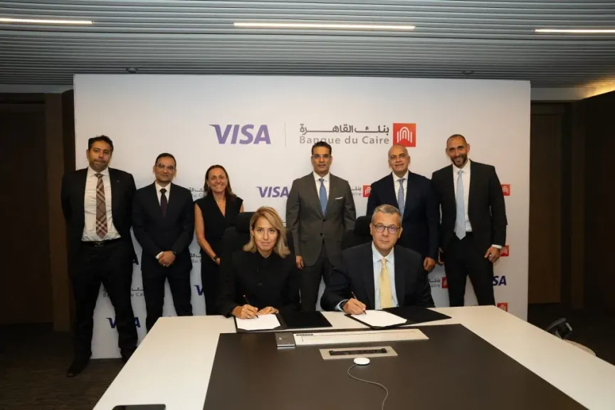 بنك القاهرة و«فيزا» يوقعان اتفاقية تعاون لتطوير حلول ومنتجات دفع جديدة