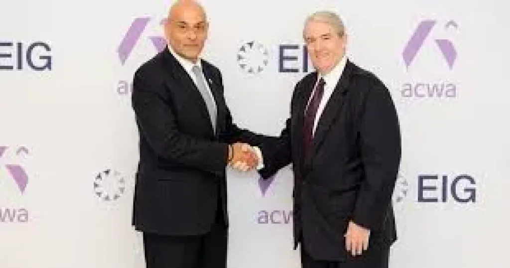 أكوا تطلق شراكة مع ”EIG” للاستثمار في الطاقة الأميركية برأسمال 4 مليارات دولار
